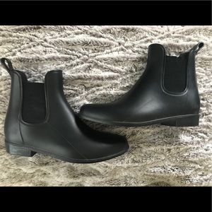 Black Women's Chelsea Rain Boots - A New Day™